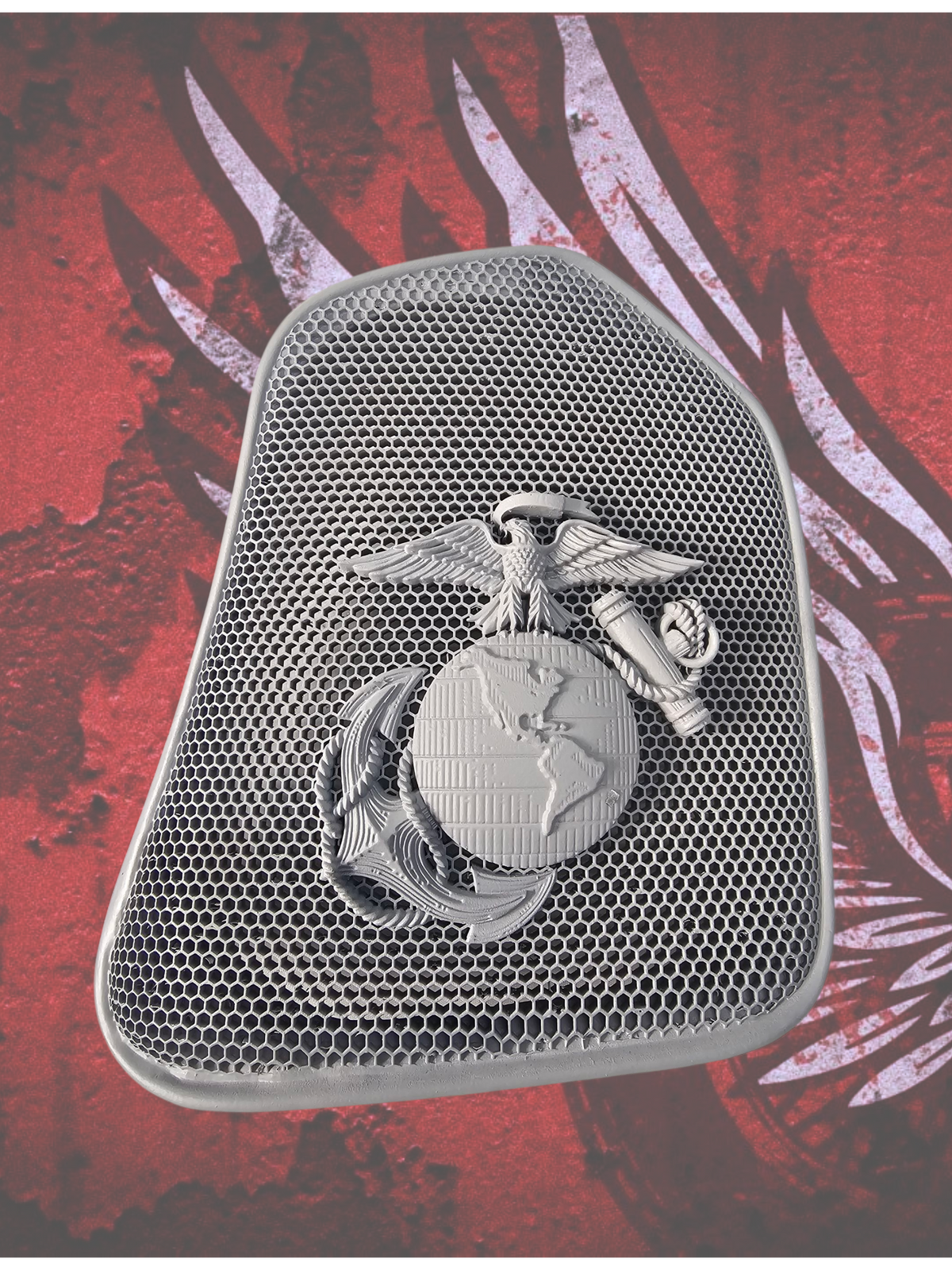 19 to 25+ Indian Challenger Challenger USMC themed inner speaker grills set