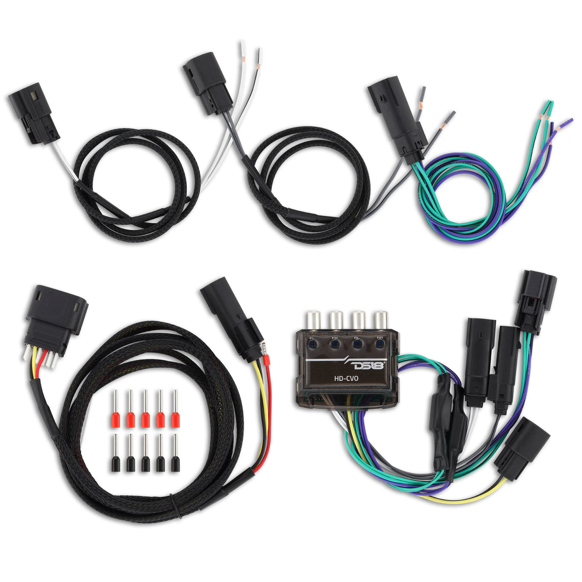 Harley-Davidson 4-Channel Plug-and-Play Line Output Converter Kit for CVO &amp; Ultra Touring Models 2023+