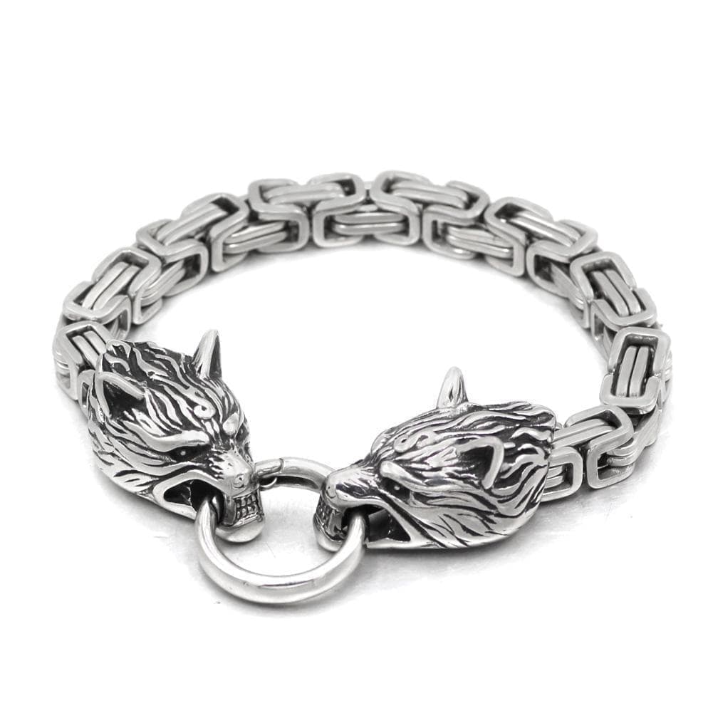 Viking Wolf Head King&