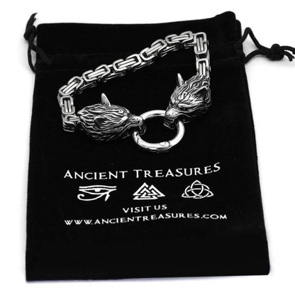 Viking Wolf Head King&