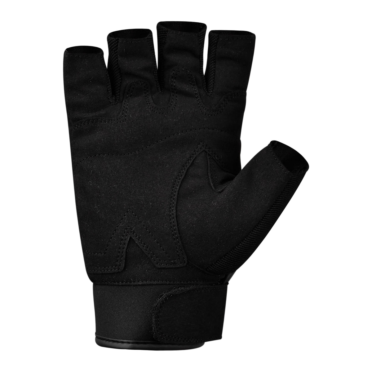 JAG Half Finger Tactical Motorcycle Gloves Black
