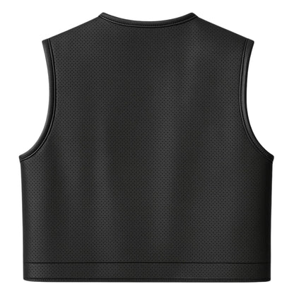 Legendary LowLife NOP Perforated Leather Club Vest