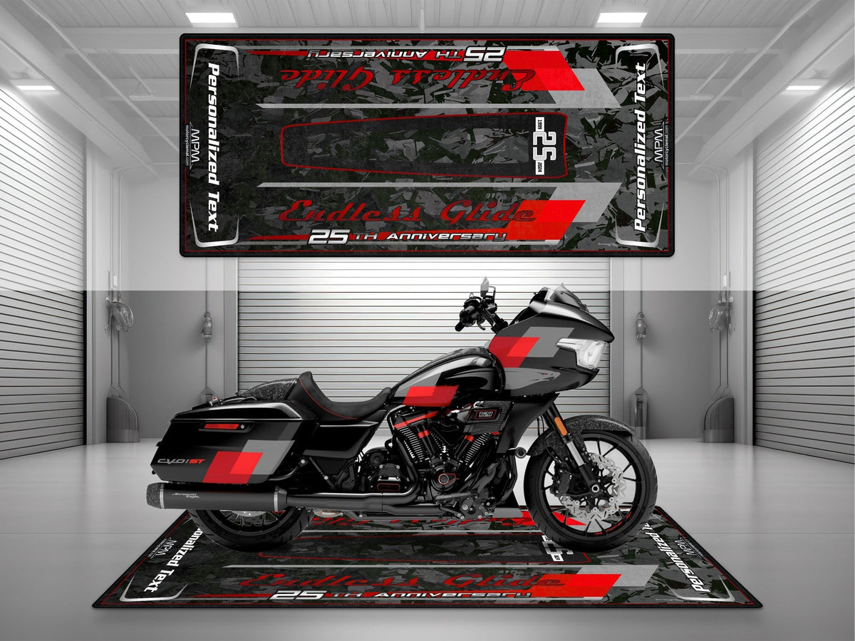 MPM Motorcycle Mat Cruiser 25th Anniversary Edition U1201
