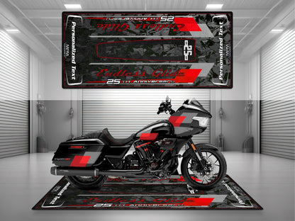 MPM Motorcycle Mat Cruiser 25th Anniversary Edition U1201