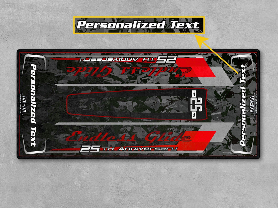 MPM Motorcycle Mat Cruiser 25th Anniversary Edition U1201