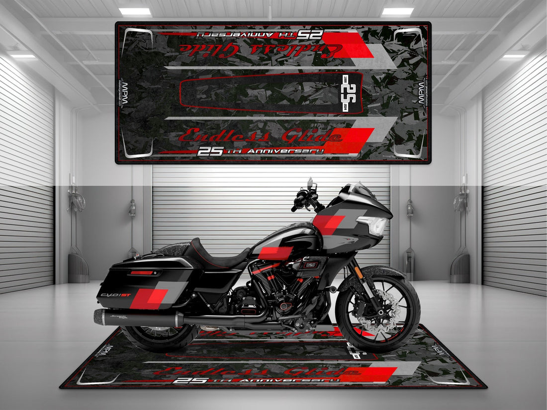 MPM Motorcycle Mat Cruiser 25th Anniversary Edition U1201