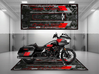 MPM Motorcycle Mat Cruiser 25th Anniversary Edition U1201