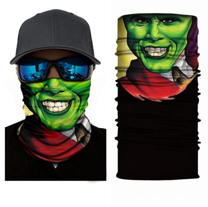 Outdoor Sport Seamless Bandanas Neck Warmer Buffe Face Shield Motorcycle Cycling Balaclava Headband Mask Hiking Fishing Scarf Bandanas Women Men Neck Gaiter Cover Turban Multipurpose Balaclava Elastic UV Face Shields for Women