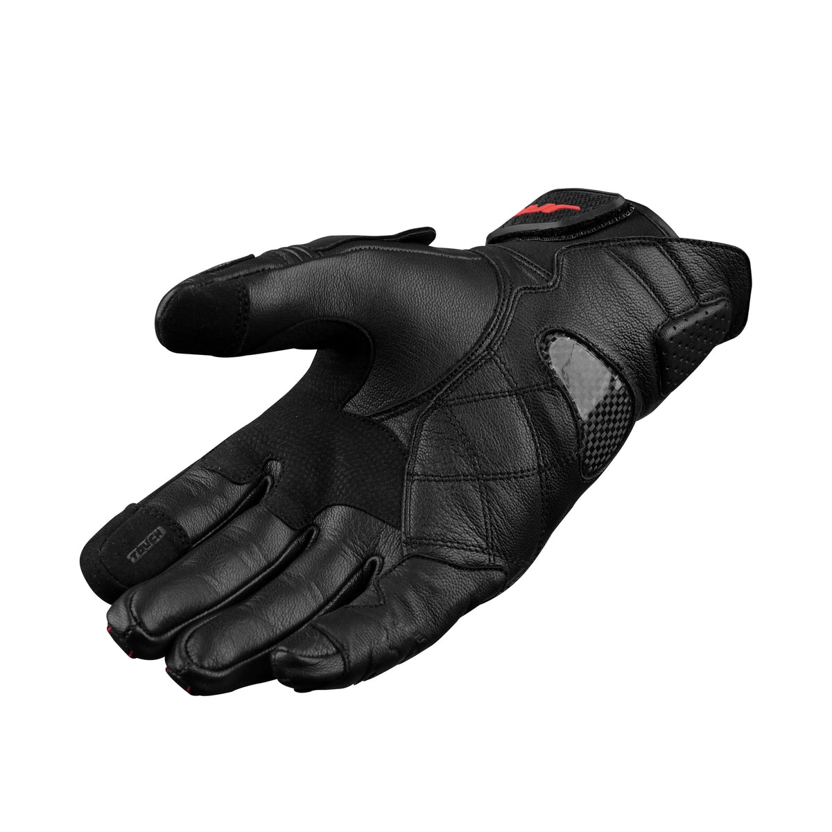 Gladiator Leather Motorcycle Gloves Reinforced Knuckle Men