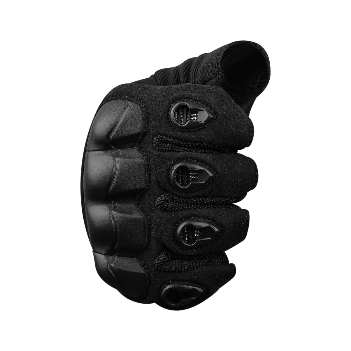 JAG Half Finger Tactical Motorcycle Gloves Black