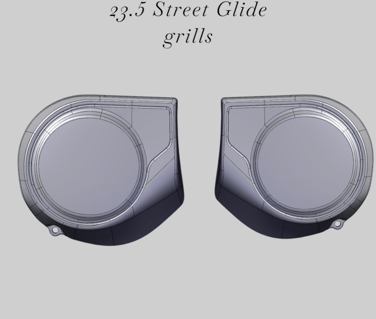 97-25+ Touring 3D tree of life speakers grill covers set