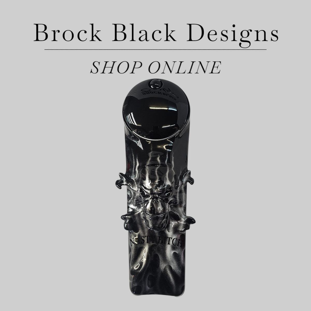 Skull and crossbones Harley console
