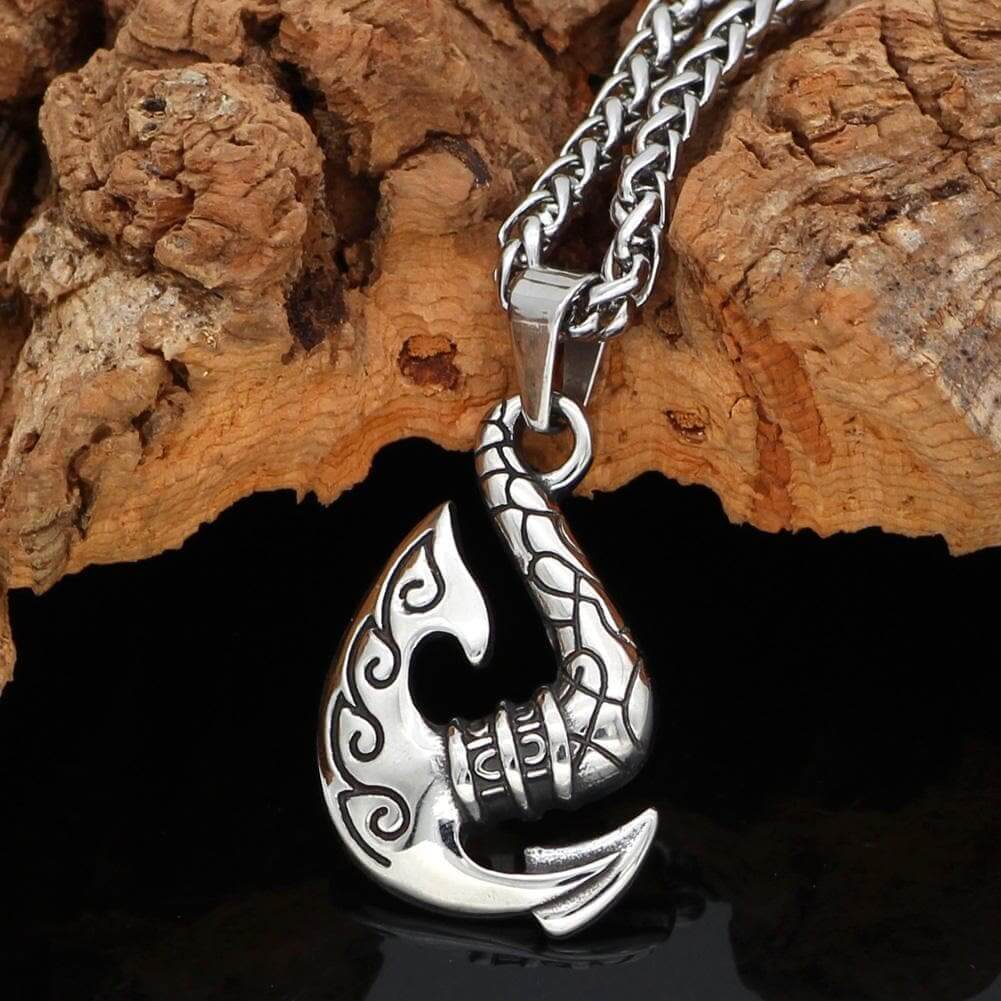 Viking Axe Stainless Steel Pendant Necklace Norse Warrior
