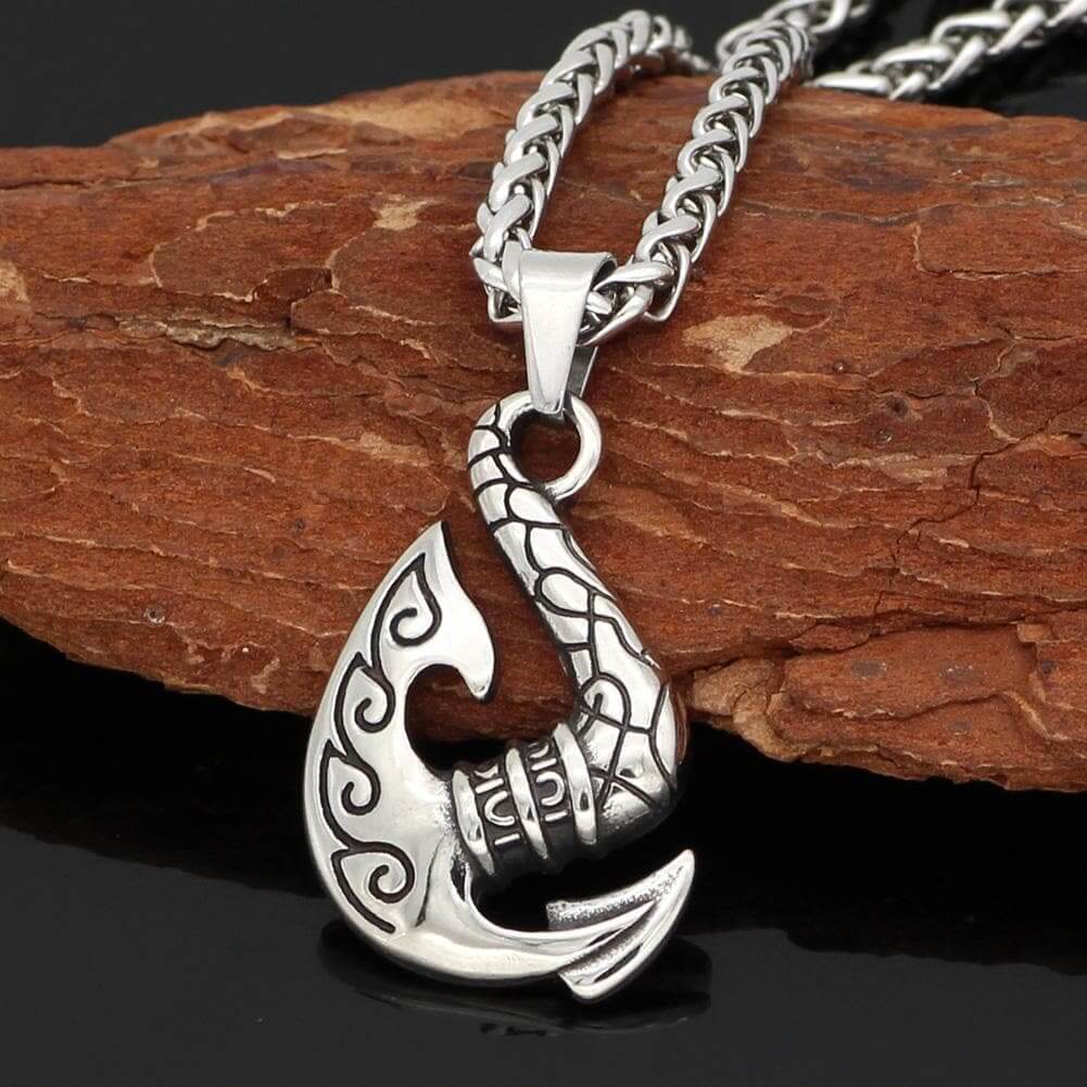 Viking Axe Stainless Steel Pendant Necklace Norse Warrior